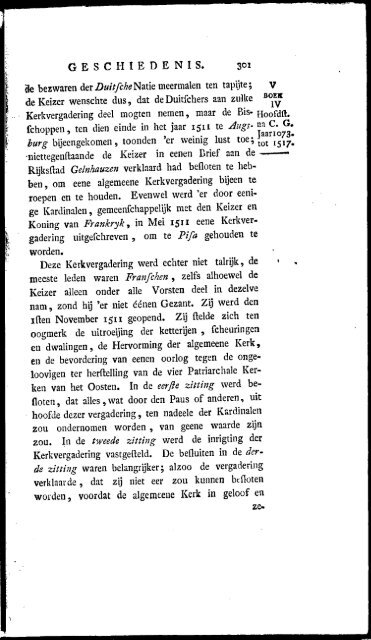 GESCHIEDENIS . 71 DEWÃK. genoodzaakt was, van al'e aanfpraak ...