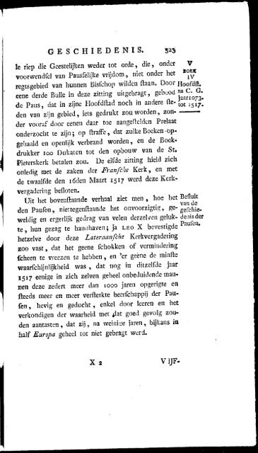 GESCHIEDENIS . 71 DEWÃK. genoodzaakt was, van al'e aanfpraak ...