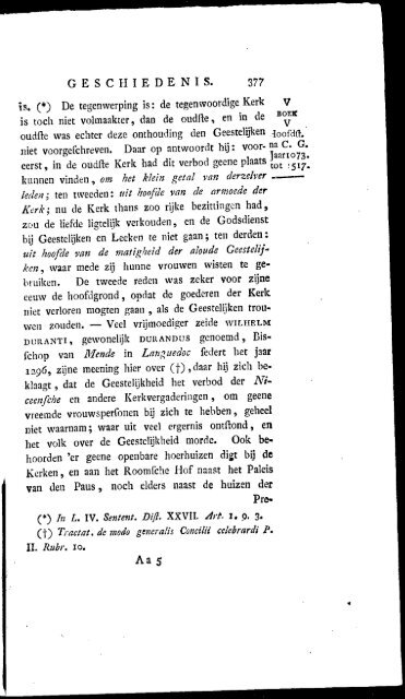 GESCHIEDENIS . 71 DEWÃK. genoodzaakt was, van al'e aanfpraak ...