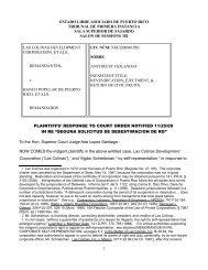 ESTADO LIBRE ASOCIADO DE PUERTO RICO ... - SunSITE@UTK