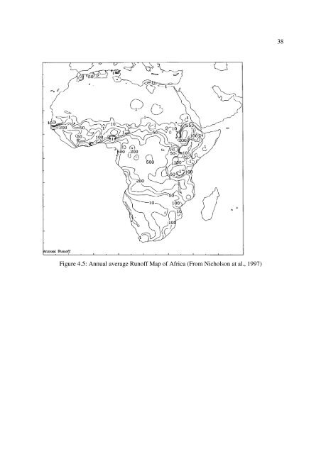 A GIS Based Water Balance Study of Africa - Physical Land Resources