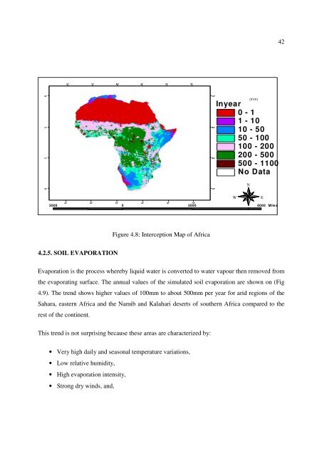 A GIS Based Water Balance Study of Africa - Physical Land Resources