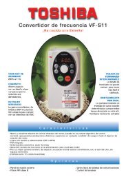 Convertidor de frecuencia Toshiba VF-S11 - Interempresas