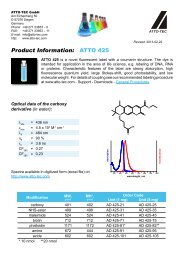 Product Information: ATTO 425 - ATTO-TEC GmbH