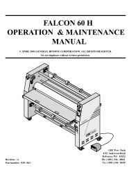falcon 60 h operation & maintenance manual - Advanced Document ...