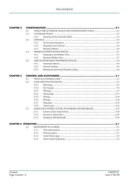Handbook - Eurotherm Ltda