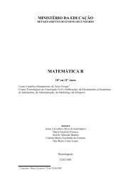 Matemática B – 10º ano - Direção-Geral da Educação