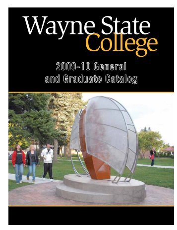 Full Catalog - Wayne State College