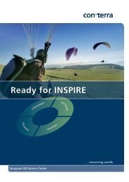 Ready for INSPIRE - con terra GmbH