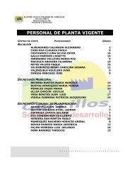 PERSONAL DE PLANTA mayo - I. Municipalidad de Cerrillos