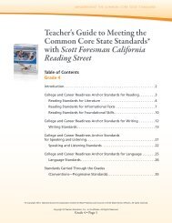 Teacher's Guide to Meeting the Common Core State Standards ...