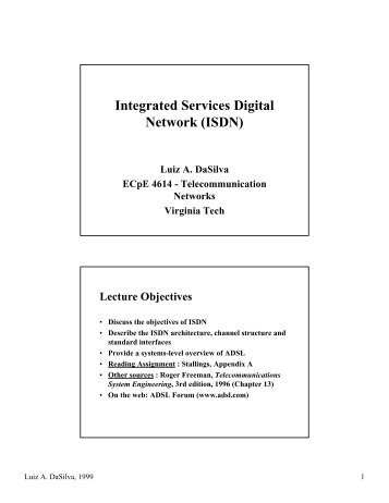 Integrated Services Digital Network (ISDN) - Kambing UI