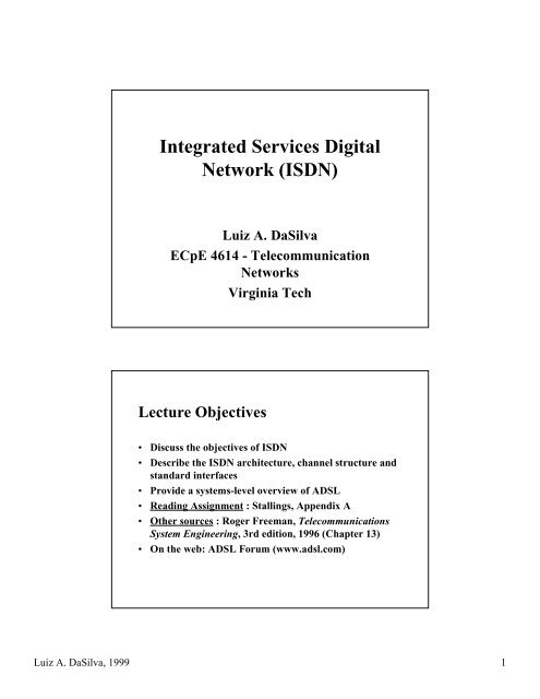 Integrated Services Digital Network (ISDN) - Kambing UI