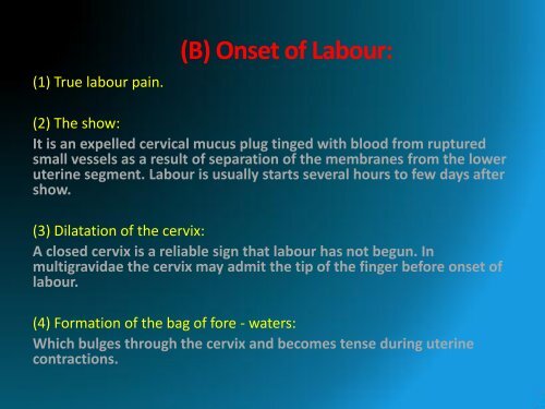 NORMAL LABOUR