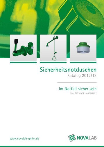 Katalog als PDF zum download. - Novalab GmbH