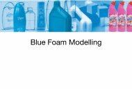 Blue Foam Modelling