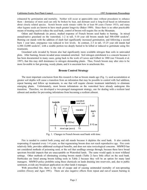 Fire on the Mountain*: a Land Manager's Manifesto for ... - Cal-IPC