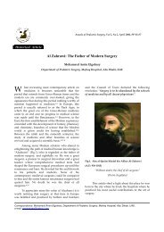 Al Zahrawi: The Father of Modern Surgery - The Annals of Pediatric ...