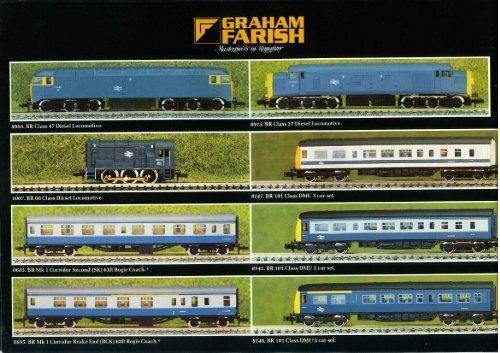 Graham Farish 1983 Catalogue