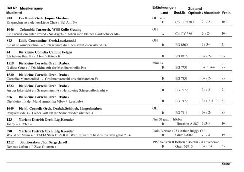 Die komplette Liste als pdf.-Datei zum runterladen - Record ...