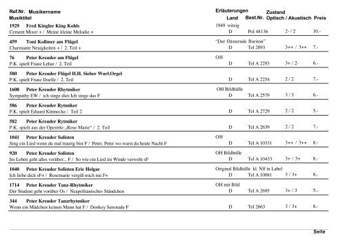 Die komplette Liste als pdf.-Datei zum runterladen - Record ...