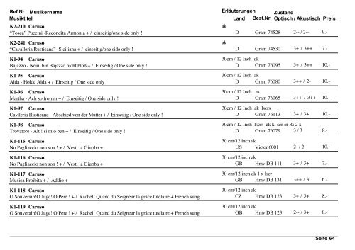 Die komplette Liste als pdf.-Datei zum runterladen - Record ...