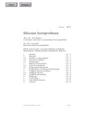 Siliconen borstprothesen - Chemische Feitelijkheden
