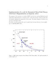 Implementation of a code for Dynamical Mean Field Theory with ...