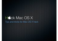Tips and tricks for Mac OS X hack - Reverse Engineering Mac OS X