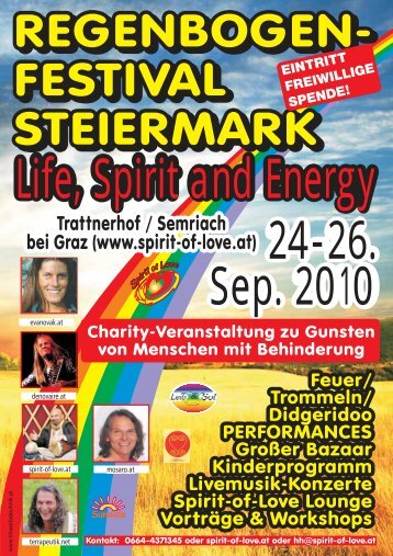 OC 1 - CHUEN 2 Der Spirit of Love ist am Regenbogen Festival!