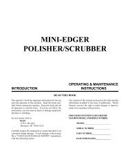 MINI-EDGER POLISHER/SCRUBBER - AbeJan Online Catalog