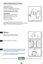 Montageanleitung EAT UP 6000 - Allmess GmbH