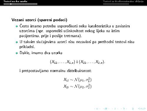 VjeÂºbe - Statistika Praktikum StatistiÂ£ki testovi (1)