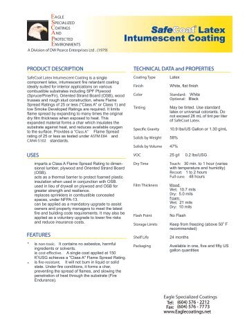 Technical Data Sheet - Eagle Specialized Coatings And Protected ...