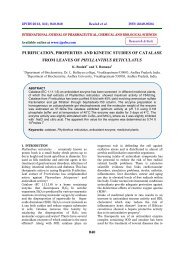 purification, properties and kinetic studies of catalase from ... - ijpcbs