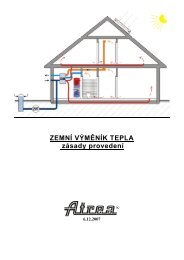 ZEMNÃ VÃMÄNÃK TEPLA zÃ¡sady provedenÃ­ - PRIMA - KLIMA ...