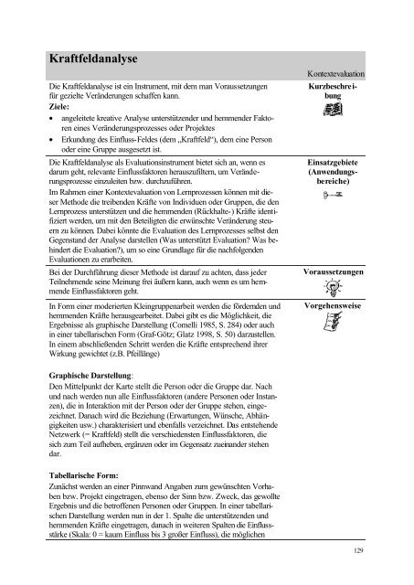 Lernwirkungen neuer Lernformen - ABWF