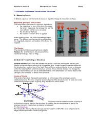 2.0 External and Internal Forces act on structures - Ed Quest