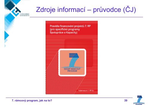 7. rÃ¡mcovÃ½ program, jak na to?