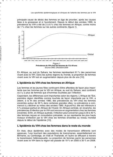 Les femmes Ã  l'Ã©preuve du VIH - HAL