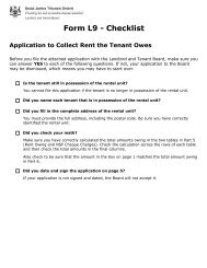 Form L9 - Landlord Tenant Board