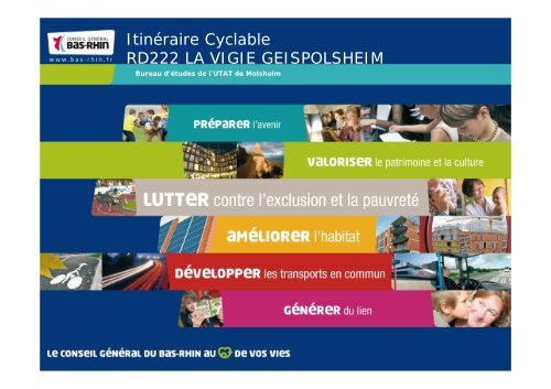 ItinÃƒÂ©raire Cyclable RD222 LA VIGIE GEISPOLSHEIM - Conseil ...