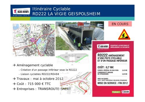 ItinÃƒÂ©raire Cyclable RD222 LA VIGIE GEISPOLSHEIM - Conseil ...