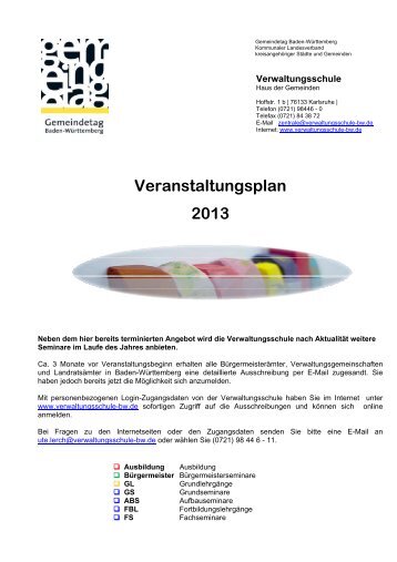 Anmeldung - Verwaltungsschule des Gemeindetags Baden ...