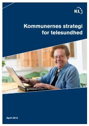 Kommunernes strategi for telesundhed - Welfare Tech