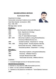 MAHMOUDREZA MORADI Curriculum Vitae