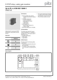 PNOZ X5 Data sheet