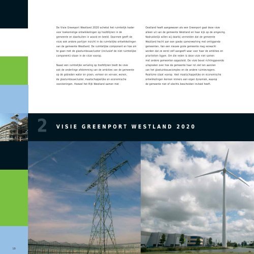 E - Visie Greenport Westland 2020 - Gemeente Westland