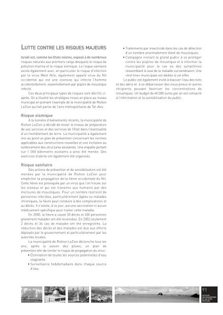 seconde partie du rapport - Institut de la MÃ©diterranÃ©e