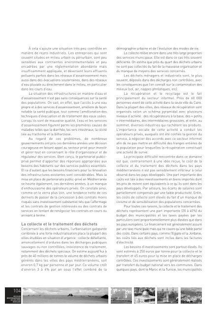 seconde partie du rapport - Institut de la MÃ©diterranÃ©e